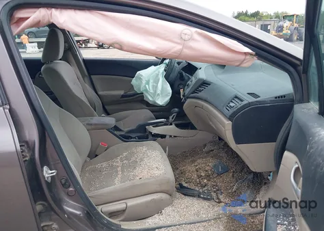 2012 Honda Civic Lx z USA, uszkodzony, nr VIN 2HGFB2F51CH583649